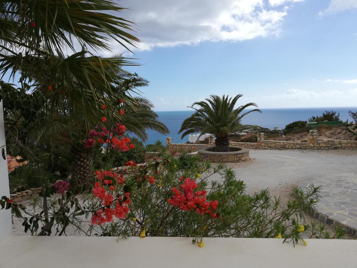 Tranquil Villa With Sea View In Ammopi Karpathos Амоопи Екстериор снимка