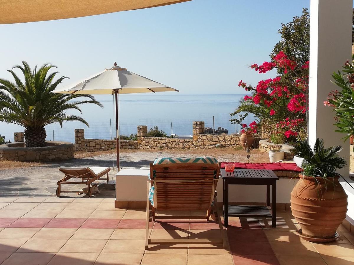 Tranquil Villa With Sea View In Ammopi Karpathos Амоопи Екстериор снимка