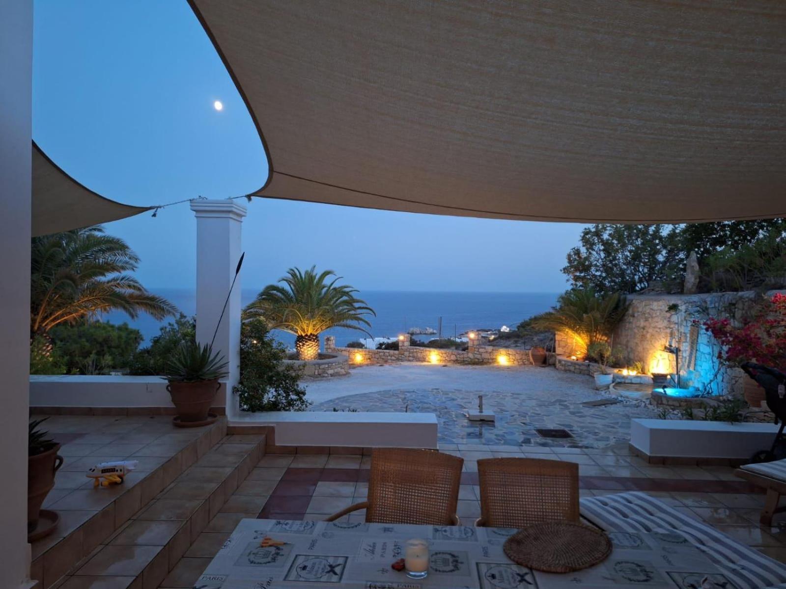 Tranquil Villa With Sea View In Ammopi Karpathos Амоопи Екстериор снимка